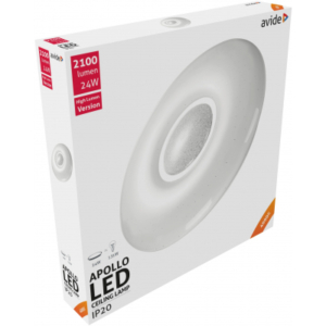Kép 2/3 - Avide LED Mennyezeti Lámpa Apollo 24W 410 x 70mm 4000K, 2100 lumen (K)