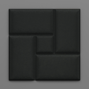 Kép 7/16 - InnoWall műbőr 3D falpanel Acotango 60x60 cm