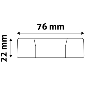 Kép 6/8 - Avide beépíthető LED panel négyzetes ALU 6W 6400K, 430 lumen