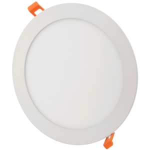 Kép 1/7 - Avide beépíthető LED panel kerek ALU 6W 3000K, 410 lumen