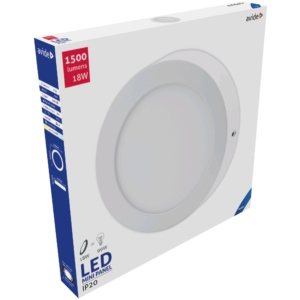 Kép 2/5 - Avide Kerek LED panel ALU 18W, 6400K, 1500 lumen