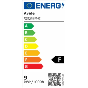 Kép 4/4 - Avide Négyzetes LED panel Műanyag 9W, 6400K, 900 lumen