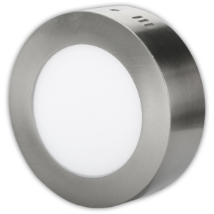 Kép 1/3 - Avide Kerek LED panel ALU 12W, 4000K, 950 lumen