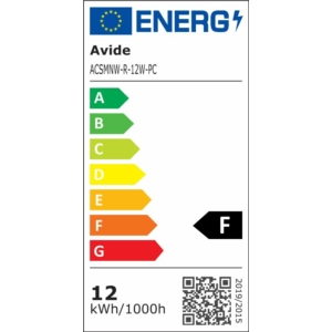 Kép 4/4 - Avide Kerek LED panel Műanyag 12W, 4000K, 1250 lumen