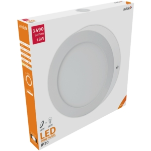 Kép 2/6 - Avide Kerek LED panel ALU 18W, 4000K, 1490 lumen