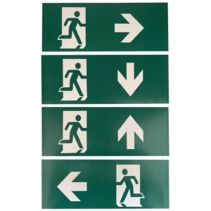 Kép 2/5 - Avide Exit Fény felületre szerelhető IP65, 2.8 W