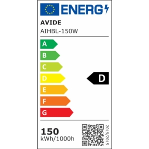 Kép 2/2 - Avide LED csarnokvilágító lámpa 150W, 5000K, 22500 lm, dimmelhető