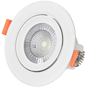 Kép 1/2 - Avide LED Beépíthető Spot 38° Kerek 5W NW 4000K (K)
