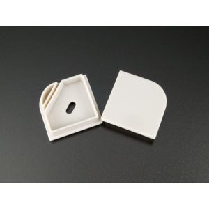 Kép 2/2 - LED Profiles ALP-016S Véglezáró alumínium LED profilhoz, szürke