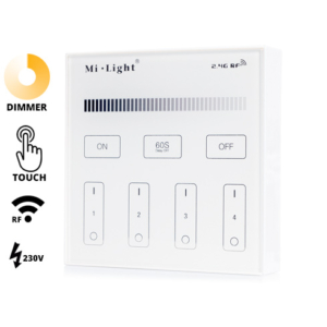 Kép 1/9 - MiLight Fali LED szalag fényerő szabályzó panel, T1: 230V