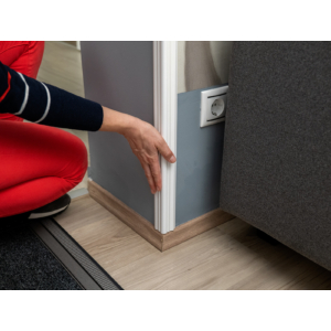 Kép 6/6 - Elite Decor Poliuretán élvédő léc (P817) kemény, ütésálló élvédő stukkó sarokra