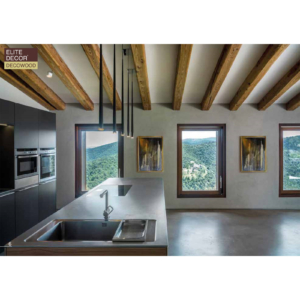 Kép 5/6 - Elite Decor DecoWood Bükk-200 Modern zárt deszkapanel (ED109) (K)
