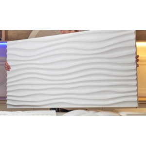 Kép 7/7 - Elite Decor Poliuretán 3D falpanel, hullám mintás 120 x 60 cm (W341) ART Decor