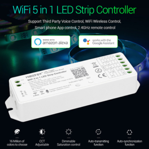 Kép 2/8 - MiLight univerzális 5 az 1-ben WiFi Smart vezérlő LED szalaghoz, 15A