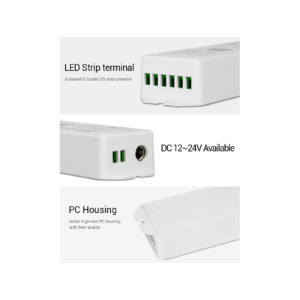 Kép 4/8 - MiLight univerzális 5 az 1-ben WiFi Smart vezérlő LED szalaghoz, 15A