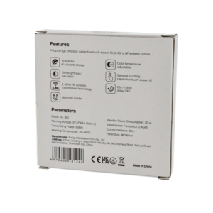 Kép 4/9 - MiLight Group Control RGB+CCT Fali FullColor szabályzó panel, B0, elemes