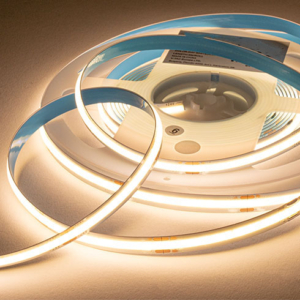 Kép 1/5 - ANROLED COB LED szalag beltéri 360 LED/m (12 Volt) - meleg fehér