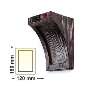 Kép 1/4 - Elite Decor DecoWood Vörös-120 Univerzális konzol-02 (ED026)
