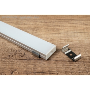 Kép 3/4 - Led Profiles ALP-004 Tartó-, rögzítő elem alumínium LED profilhoz (Fém)