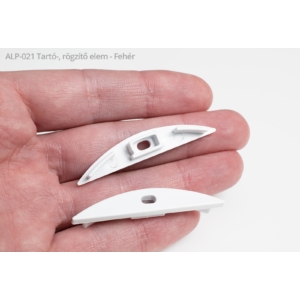 Kép 3/4 - Led Profiles ALP-021 Fehér - Véglezáró elem alumínium burkolatváltó LED profilhoz