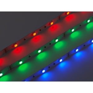 Kép 1/4 - LED szalag beltéri 5050-30 (12 Volt), RGB, nagy fényerejű típus (3369)