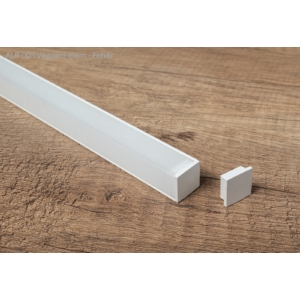 Kép 3/4 - Led Profiles ALP-005 Fehér - Végzáró elem alumínium LED profilhoz