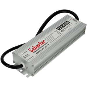 Kép 1/5 - Scharfer Vízálló LED tápegység 12 Volt (200W/16.7A) IP67, Scharfer