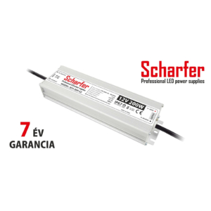 Kép 2/5 - Scharfer Vízálló LED tápegység 12 Volt (200W/16.7A) IP67, Scharfer