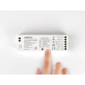 Kép 4/5 - MiLight univerzális vezérlő egyszínű, WW+CW, RGB, RGBW, RGB+CCT LED szalaghoz, 12-48V, 15A