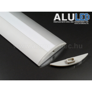 Kép 2/3 - LED Profiles ALP-021 Véglezáró alumínium LED profilhoz