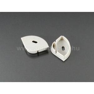 Kép 2/2 - LED Profiles ALP-016R Véglezáró alumínium LED profilhoz, szürke