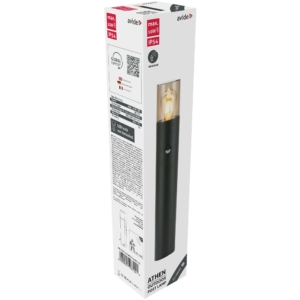 Kép 2/2 - Avide kültéri álló lámpa Athen 1xE27 PIR 500mm IP54 (K)