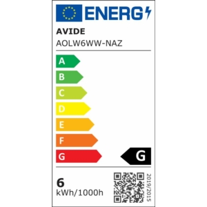 Kép 4/4 - Avide kültéri fali lámpa Nazir LED 6W WW IP54 (K)