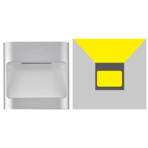Kép 2/3 - Avide kültéri lépcső lámpa Axim LED 6W NW IP54 (K)