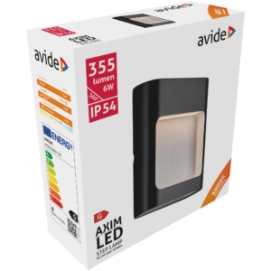 Kép 3/3 - Avide kültéri lépcső lámpa Axim LED 6W NW IP54 (K)