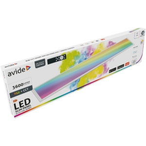 Kép 2/2 - Avide LED panel 120 x 30 cm, 36W, RGB+CCT, 3600 lm, SMART