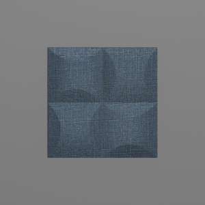 Kép 9/16 - InnoWall műbőr 3D falpanel Blancas 40x40 cm
