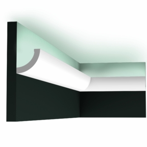 Kép 1/7 - Orac Decor C362 rejtett világításos díszléc, 50 x 50 x 2000 mm
