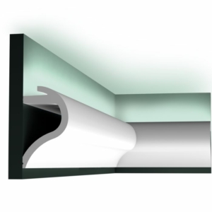 Kép 1/7 - Orac Decor C364 rejtett világításos díszléc, 80 x 140 x 2000 mm