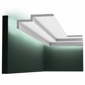 Kép 4/8 - Orac Decor C391 holker/függönytakaró díszléc, 160 x 60 x 2000 mm