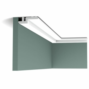 Kép 1/9 - Orac Decor C394 holker/függönytakaró díszléc, 31 x 95 x 2000 mm