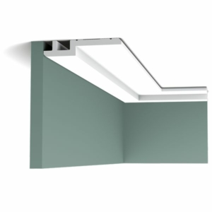 Kép 1/11 - Orac Decor C395 holker/függönytakaró díszléc, 31 x 155 x 2000 mm