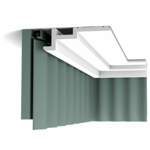Kép 4/10 - Orac Decor C396 holker/függönytakaró díszléc, 61 x 185 x 2000 mm