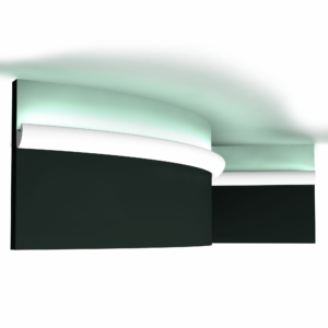 Kép 1/3 - Orac Decor CX188F flexibilis rejtett világítás díszléc, 30 x 34 x 2000 mm