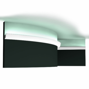 Kép 1/4 - Orac Decor CX189F flexibilis rejtett világítás díszléc, 27 x 27 x 2000 mm