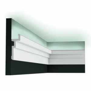 Kép 2/11 - Orac Decor CX196 holker/függönytakaró díszléc, 40 x 113 x 2000 mm