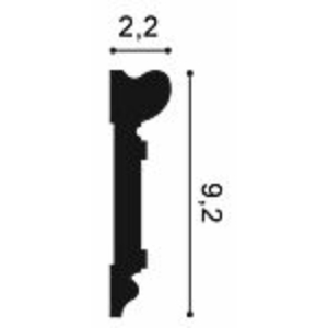 Kép 2/6 - Orac Decor DX119-2300 fali elem, 22 x 92 x 2300 mm