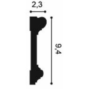 Kép 2/5 - Orac Decor DX121-2300 fali elem, 23 x 94 x 2300 mm