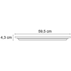Kép 3/6 - Orac Decor F30 3D falpanel, 595 x 43 x 595 mm