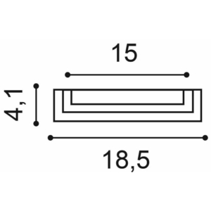 Kép 3/4 - Orac Decor K202 oszlop talapzat, 41 x 541 x 185 mm